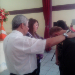 Ungimiento de Pss. Ortiz- Iglesia "MAR SALAVERRY"